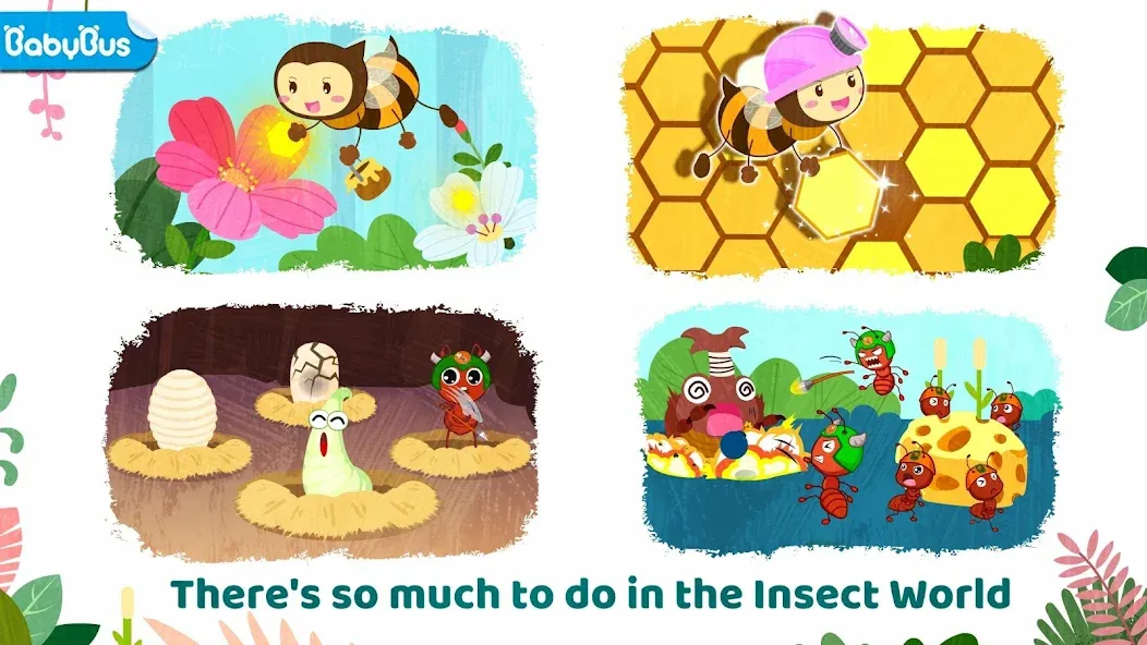 Скачать взлом Little Panda's Insect World [MOD: все насекомые разблокированы] — скриншот 1