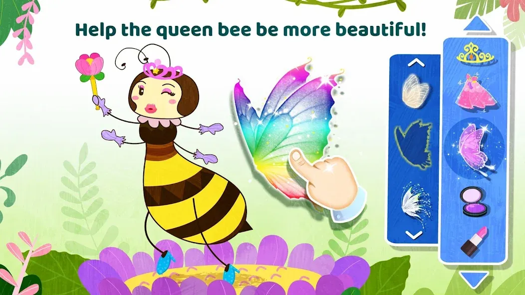 Скачать взлом Little Panda's Insect World [MOD: все насекомые разблокированы] — скриншот 2