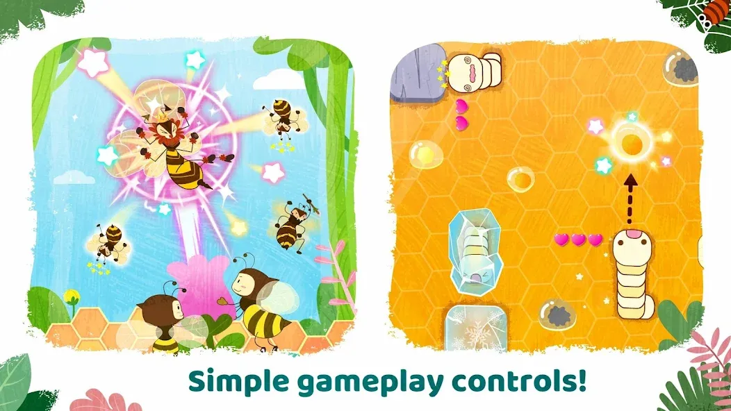 Скачать взлом Little Panda's Insect World [MOD: все насекомые разблокированы] — скриншот 3