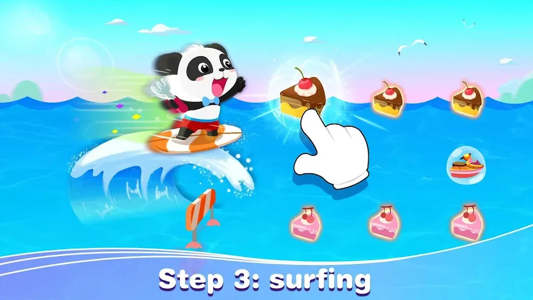 Взломанная Baby Panda’s Summer: Vacation [MOD: безлимитные деньги и все предметы] на Андроид — скриншот 3