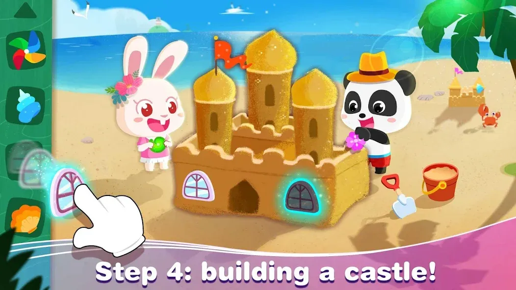 Взломанная Baby Panda’s Summer: Vacation [MOD: безлимитные деньги и все предметы] на Андроид — скриншот 4