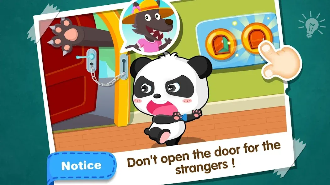 Скачать взлом Baby Panda Home Safety [MOD: все уровни и предметы открыты] — скриншот 3