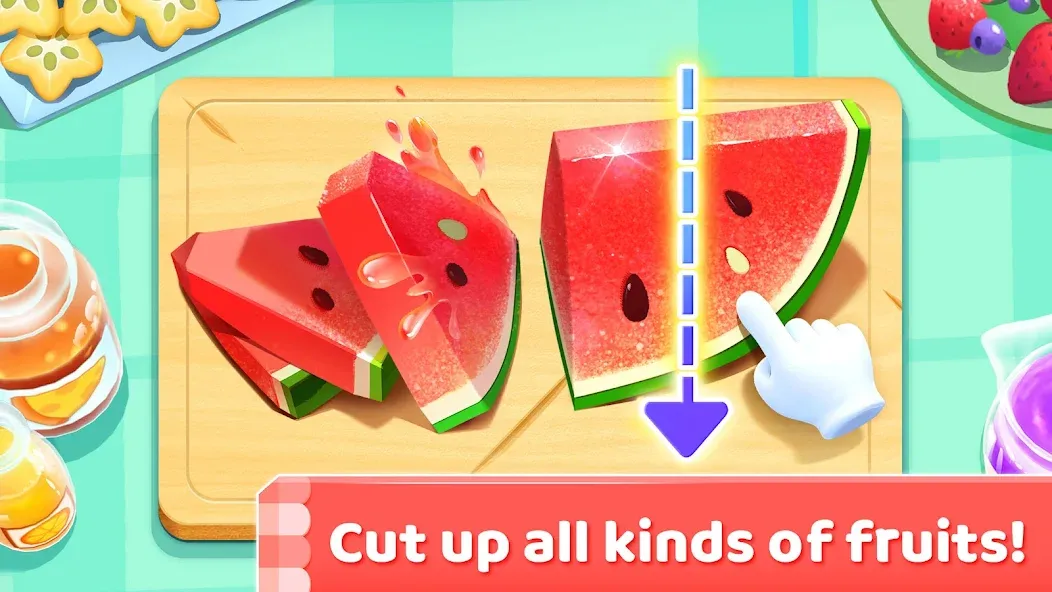 Little Panda's Ice Cream Games [MOD: много мороженого и открыты все уровни] (Бесплатно / APK) — скриншот 3