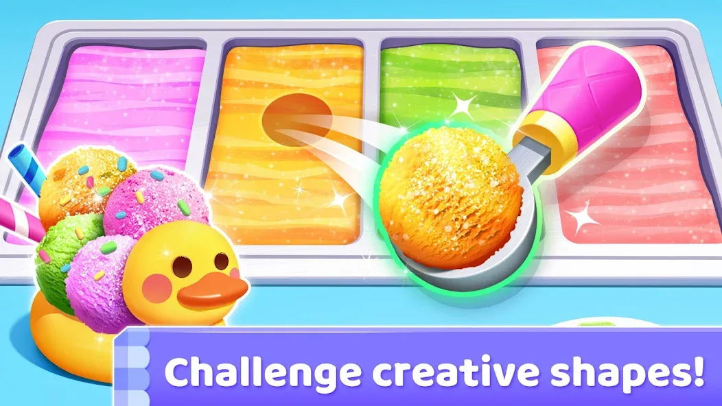 Little Panda's Ice Cream Games [MOD: много мороженого и открыты все уровни] (Бесплатно / APK) — скриншот 5