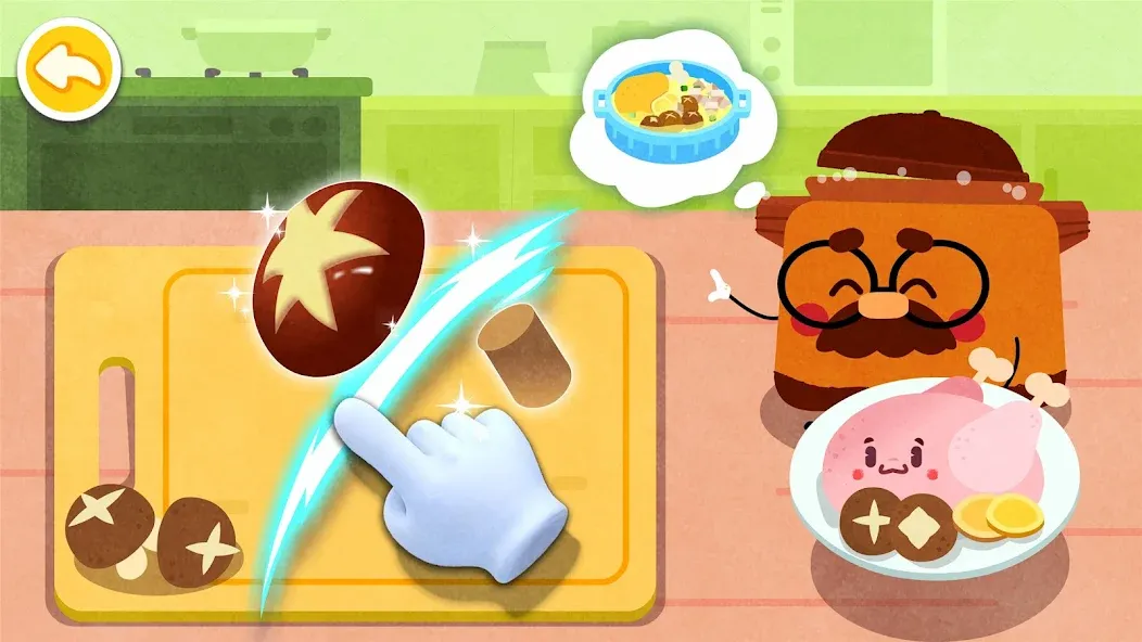 Скачать взлом Baby Panda's Kitchen Party [MOD: безлимитные монеты и открыты все рецепты] — скриншот 2