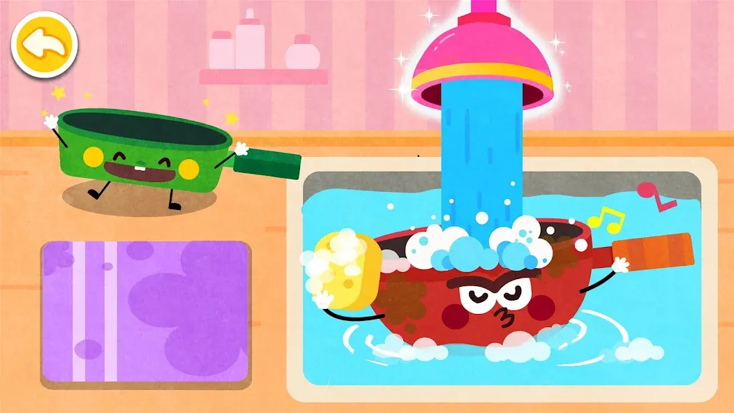 Скачать взлом Baby Panda's Kitchen Party [MOD: безлимитные монеты и открыты все рецепты] — скриншот 5