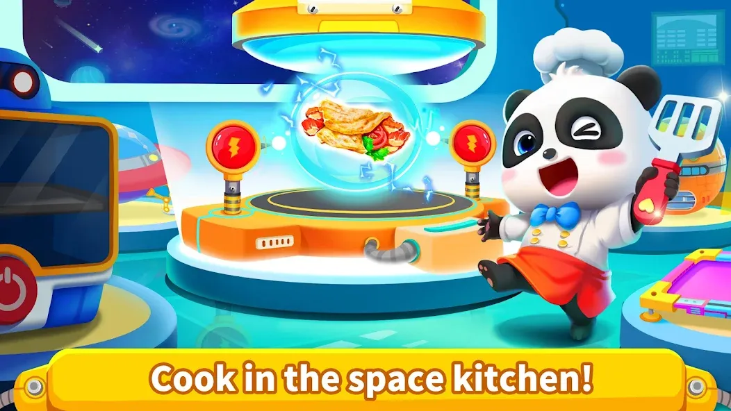 Little Panda's Space Kitchen [MOD: безлимитные деньги и все рецепты открыты] — Скачать бесплатно (APK) — скриншот 5