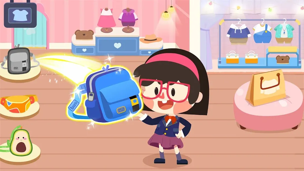 Скачать Little Panda's Town: Mall [MOD: разблокированы все магазины и локации] на телефон — скриншот 3