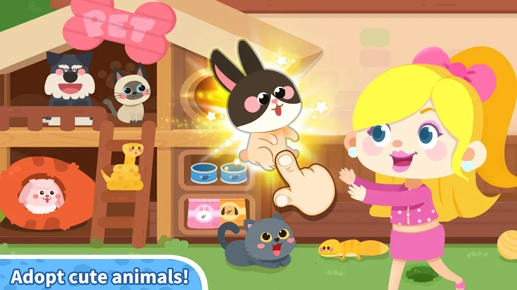 Скачать взлом Little Panda's Town: Street [MOD: открыты все локации и предметы] — скриншот 4