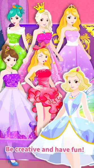 Скачать Little Panda Princess Dressup [MOD: разблокированы все наряды и аксессуары] — скриншот 5