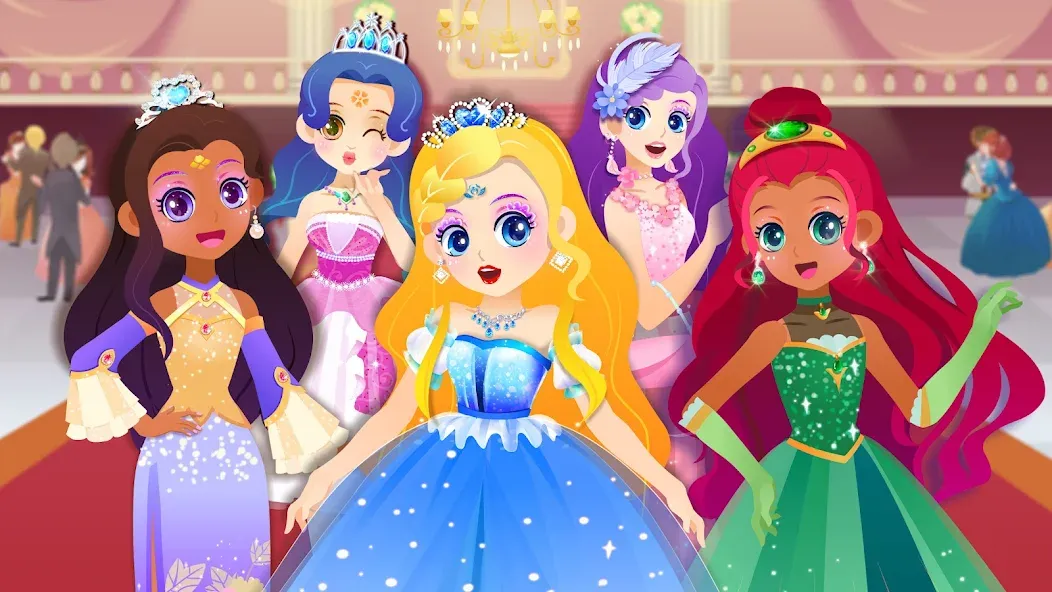 Скачать взлом Little Panda: Princess Makeup [MOD: открыты все наряды и аксессуары] — скриншот 5