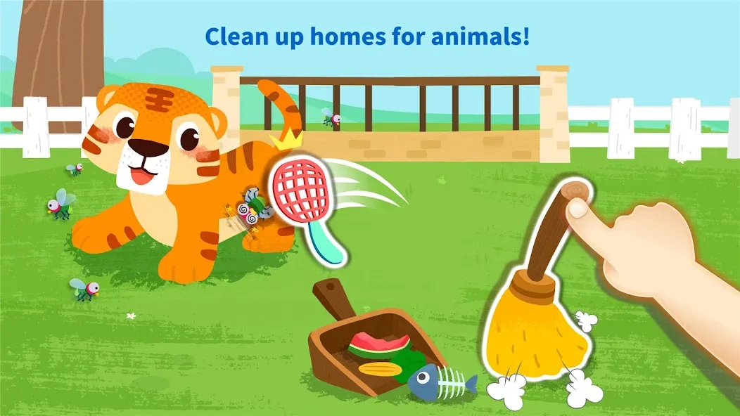 Baby Panda: Care for animals [MOD: много денег и все животные открыты] — Скачать бесплатно (APK) — скриншот 4