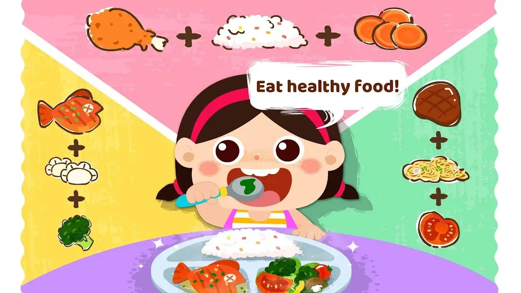 Скачать взлом Baby Panda's Daily Habits [MOD: все привычки доступны без ограничений] — скриншот 2