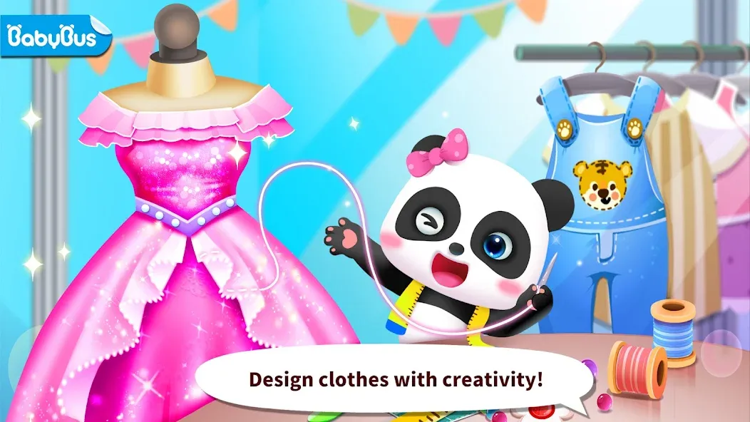Baby Panda's Fashion Dress Up [MOD: безлимитные монеты и все наряды открыты] последняя версия — скриншот 2