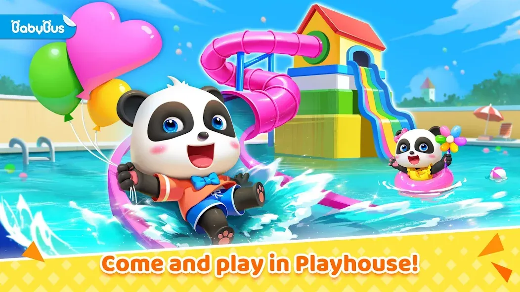 Скачать Baby Panda's House Games [MOD: все комнаты открыты и без рекламы] — скриншот 1