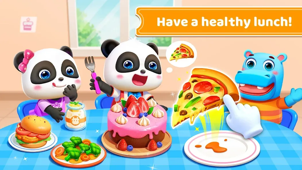 Baby Panda's School Bus [MOD: безлимитные деньги и открыты все уровни] последняя версия — скриншот 5