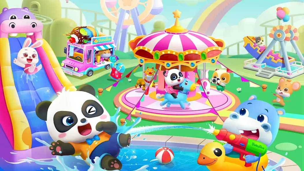 Скачать Baby Panda World: Kids Games [MOD: открыты все игры и уровни] на телефон — скриншот 2