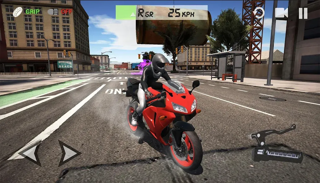 Скачать Ultimate Motorcycle Simulator [MOD: безлимитные деньги и все мотоциклы открыты] на телефон — скриншот 1