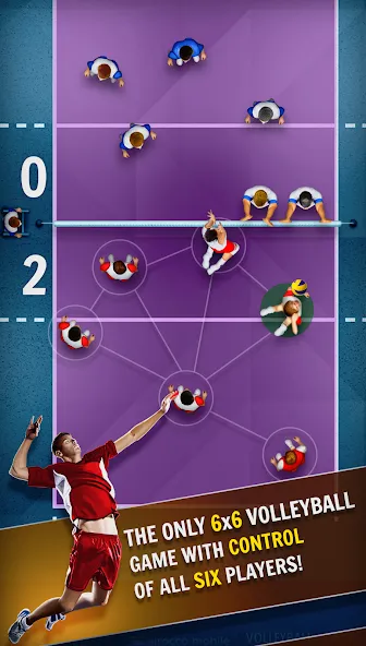 Скачать взлом Volleyball Championship [MOD: безлимитные монеты и энергия] — скриншот 4