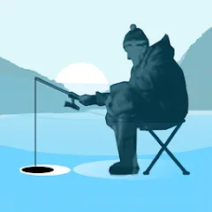 Скачать Ice fishing game. Catch bass. [MOD: больше улова и быстрый прогресс] на телефон