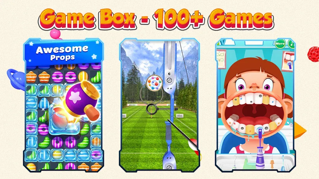 Game Box - 100+ Games [MOD: более 100 игр без ограничений] последняя версия — скриншот 2