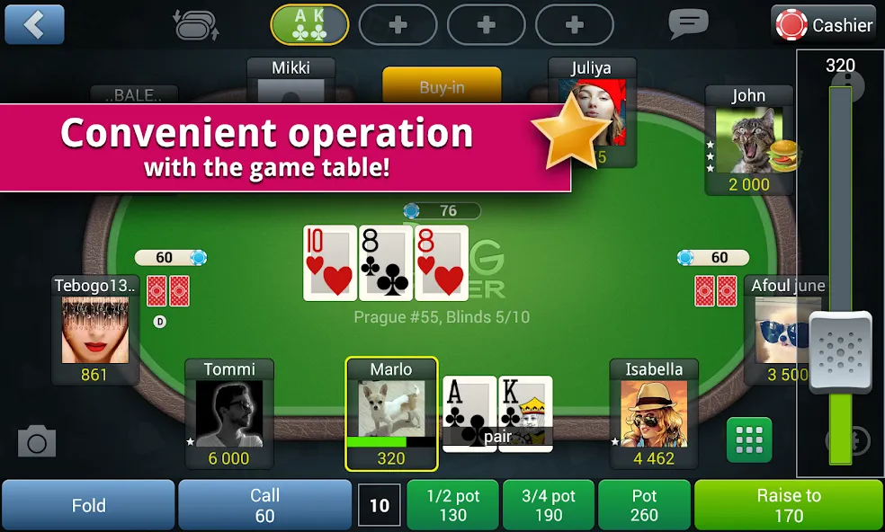 Jag Poker HD [MOD: безлимитные фишки и открыты все столы] (Бесплатно / APK) — скриншот 5