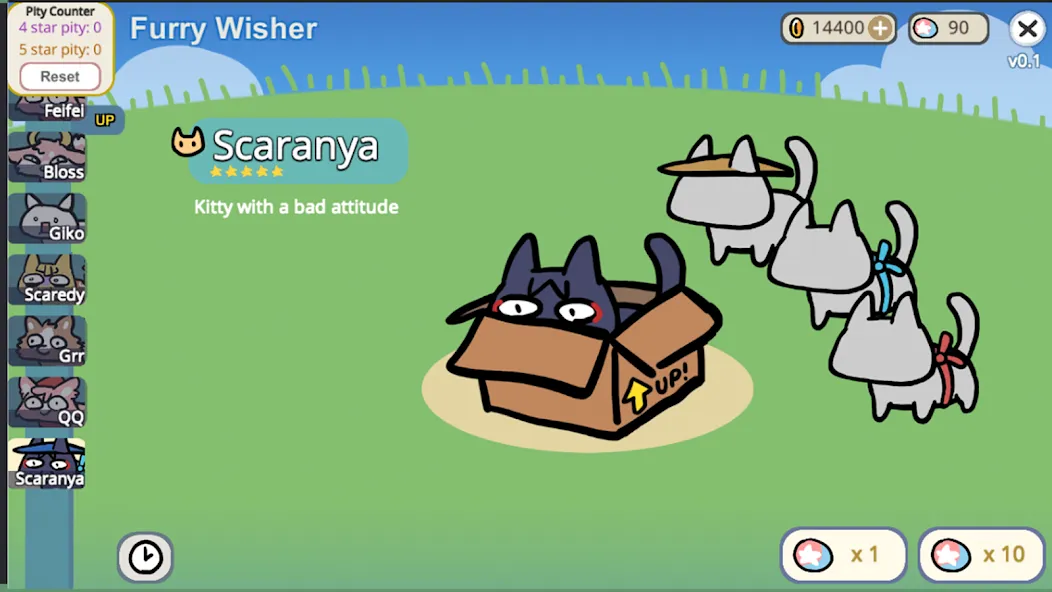 Взломанная Furry Wisher [MOD: безлимитные монеты и редкие питомцы] на Андроид — скриншот 2
