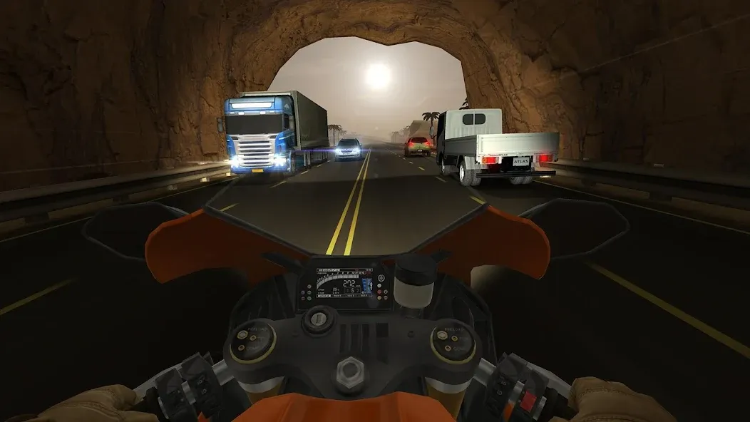 Traffic Rider [MOD: безлимитные деньги и все мотоциклы] — Скачать бесплатно (APK) — скриншот 4