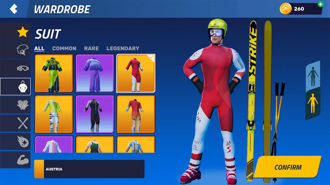 Скачать Ski Challenge [MOD: безлимитные деньги и все трассы открыты] на телефон — скриншот 3