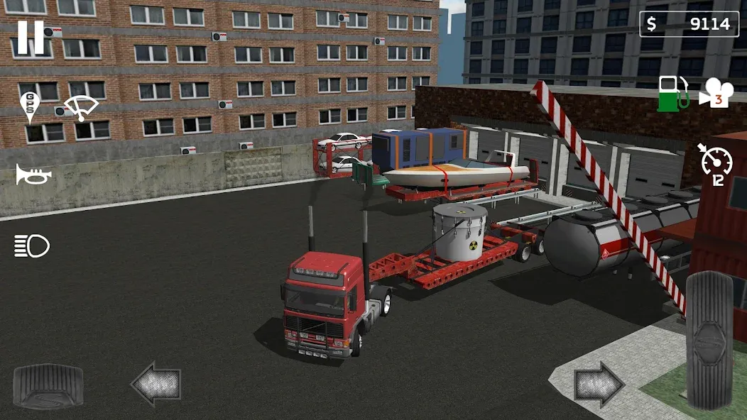 Скачать Cargo Transport Simulator [MOD: безлимитные деньги и топливо] на телефон — скриншот 2
