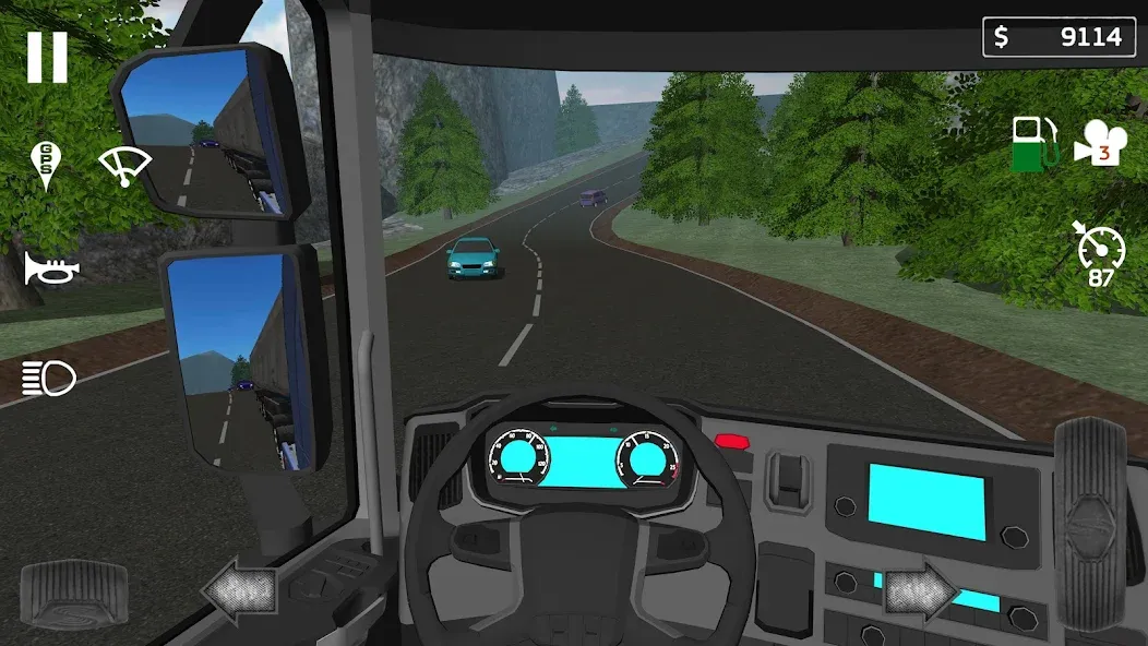Скачать Cargo Transport Simulator [MOD: безлимитные деньги и топливо] на телефон — скриншот 3