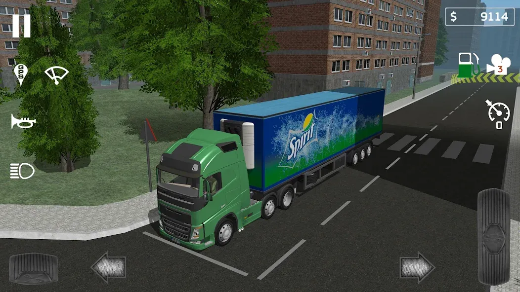 Скачать Cargo Transport Simulator [MOD: безлимитные деньги и топливо] на телефон — скриншот 4