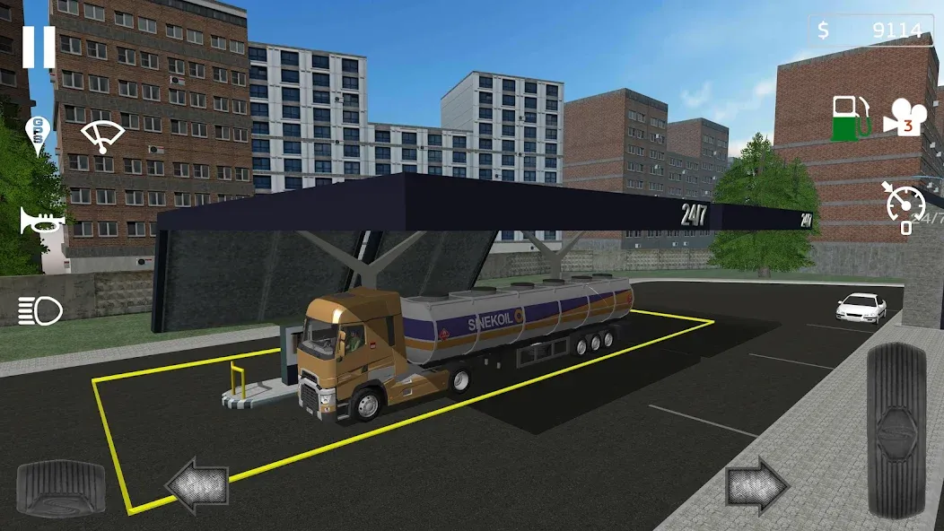 Скачать Cargo Transport Simulator [MOD: безлимитные деньги и топливо] на телефон — скриншот 5
