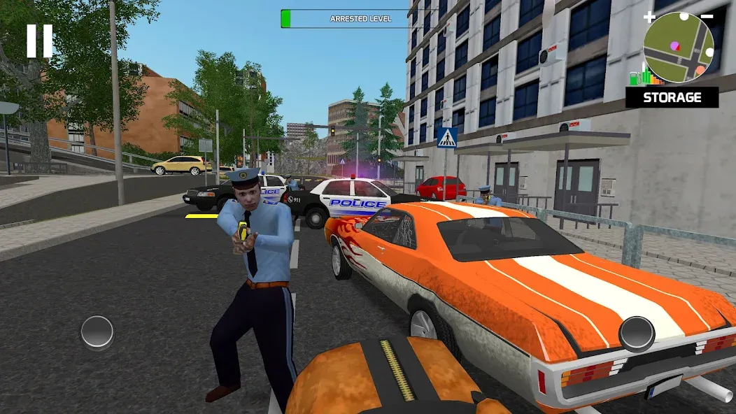 Скачать The Criminal [MOD: безлимитные деньги и оружие] на телефон — скриншот 1