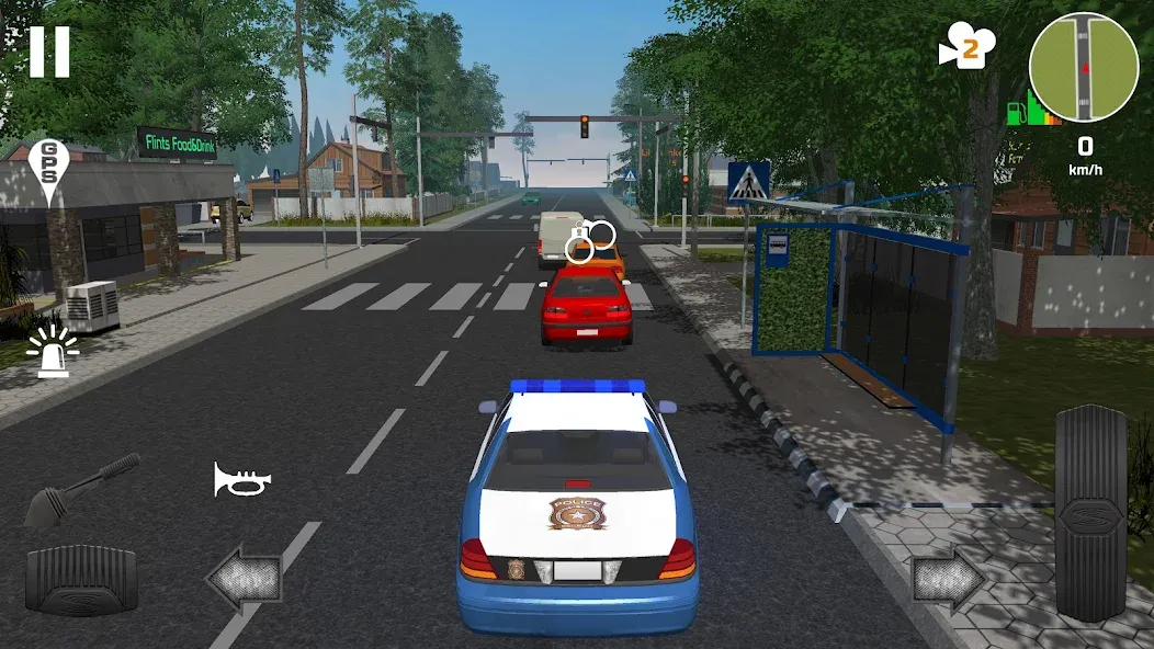 Скачать Police Patrol Simulator [MOD: безлимитные деньги и все машины] — скриншот 2