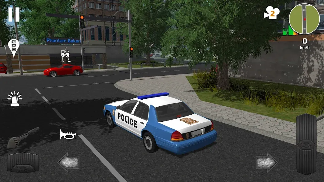 Скачать Police Patrol Simulator [MOD: безлимитные деньги и все машины] — скриншот 3