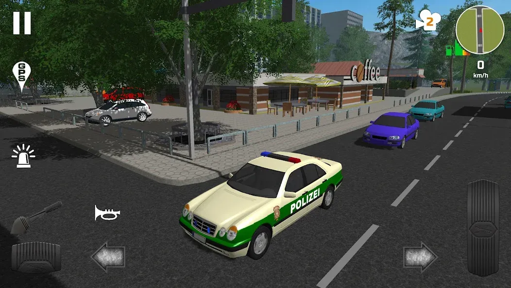Скачать Police Patrol Simulator [MOD: безлимитные деньги и все машины] — скриншот 5