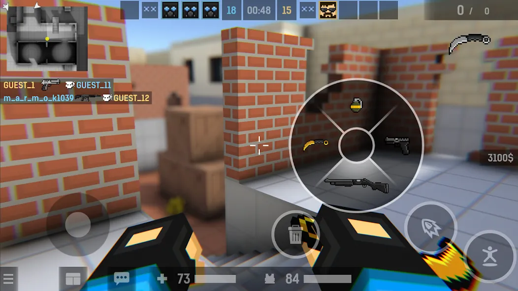 Скачать BLOCKPOST Mobile: PvP FPS [MOD: много денег и всё разблокировано] — скриншот 1