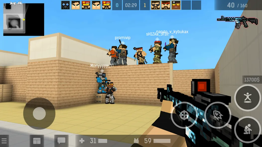 Скачать BLOCKPOST Mobile: PvP FPS [MOD: много денег и всё разблокировано] — скриншот 2