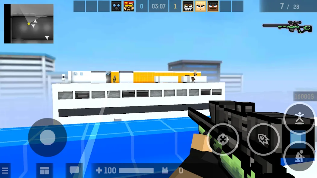 Скачать BLOCKPOST Mobile: PvP FPS [MOD: много денег и всё разблокировано] — скриншот 5