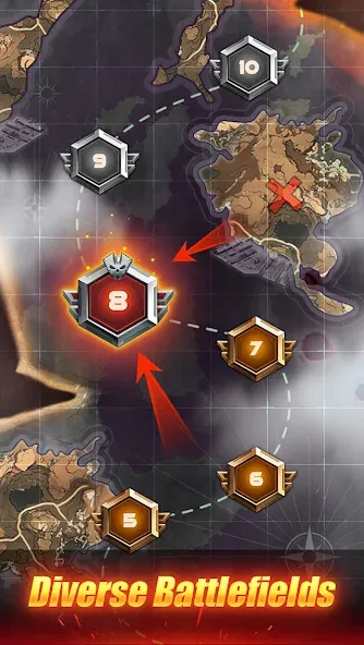 Sky Survivor: WWII Aircraft Sh [MOD: безлимитные деньги и ресурсы] — Скачать бесплатно (APK) — скриншот 3