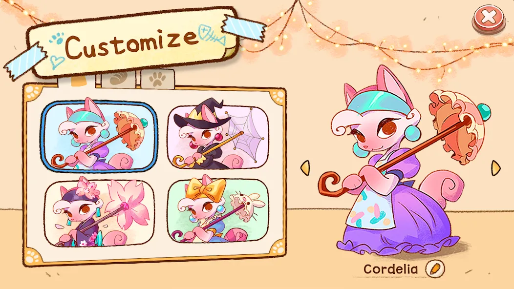 Скачать Campfire Cat Cafe [MOD: много денег и ресурсов] на телефон — скриншот 3