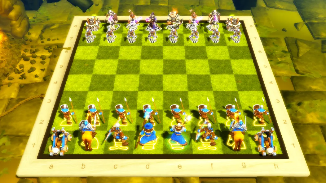 World Of Chess 3D [MOD: улучшенная 3d графика и шахматы] на Андроид — скриншот 1