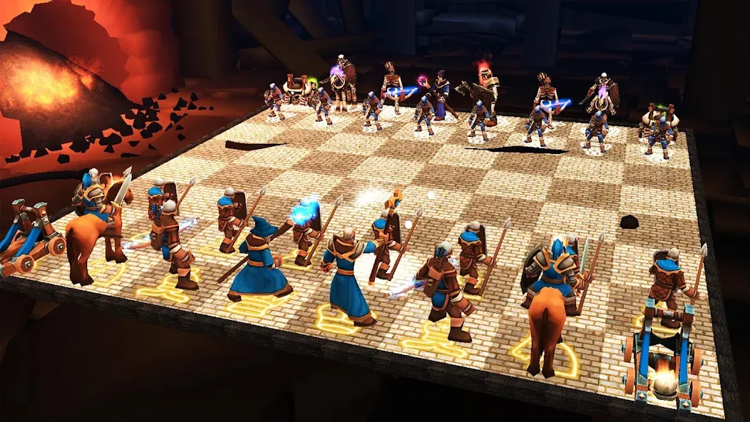 World Of Chess 3D [MOD: улучшенная 3d графика и шахматы] на Андроид — скриншот 2