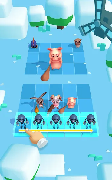 Animal Merge - Evolution Games [MOD: безлимитные деньги и все животные открыты] (Бесплатно / APK) — скриншот 2