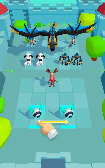 Animal Merge - Evolution Games [MOD: безлимитные деньги и все животные открыты] (Бесплатно / APK) — скриншот 4