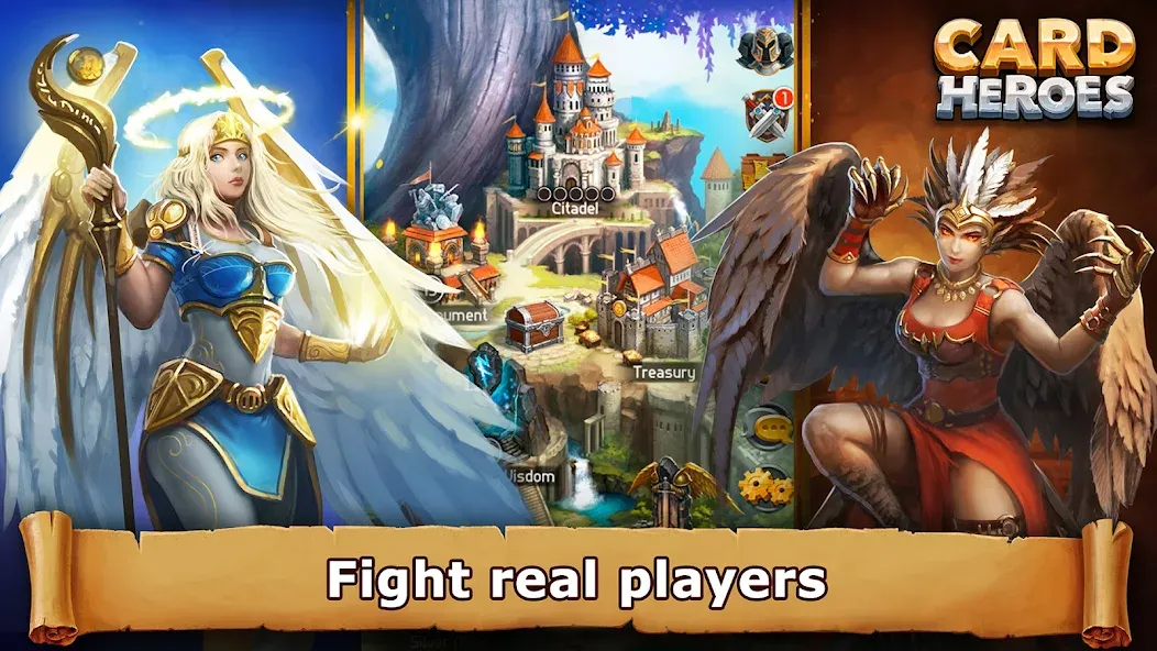 Скачать Card Heroes: TCG/CCG deck Wars [MOD: безлимитные монеты и все карты открыты] на телефон — скриншот 5