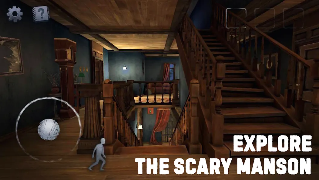 Взломанная Scary Mansion: Horror Game 3D [MOD: безлимитные деньги и все уровни] на Андроид — скриншот 2