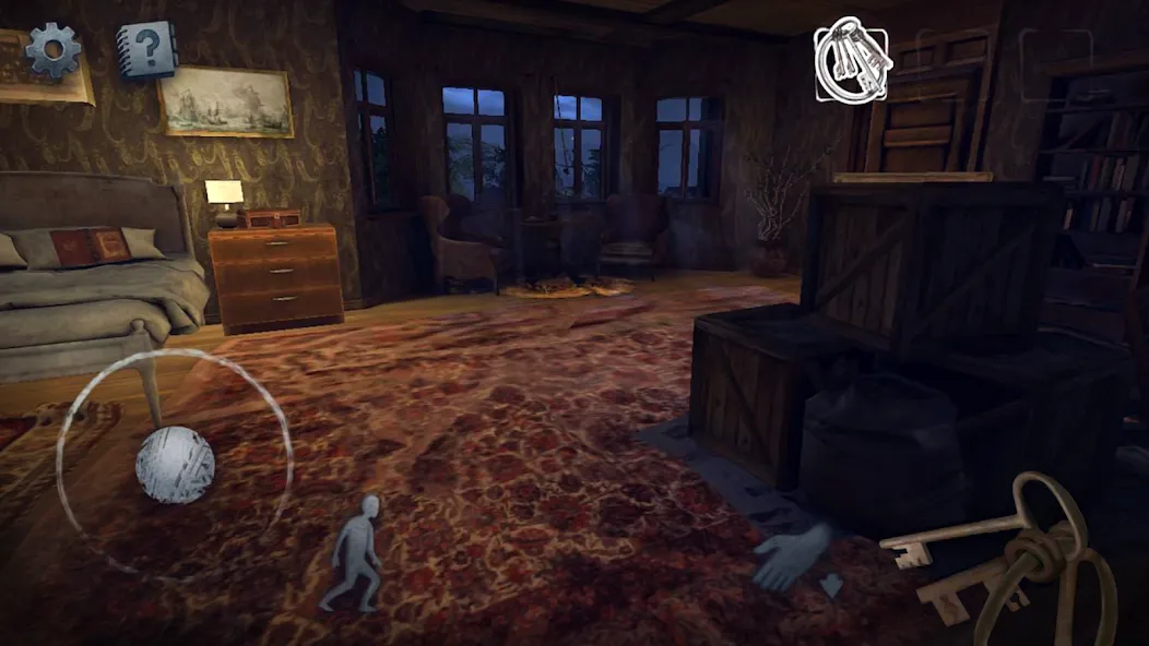 Взломанная Scary Mansion: Horror Game 3D [MOD: безлимитные деньги и все уровни] на Андроид — скриншот 3