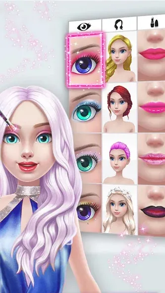 Взломанная Fashion Makeover Stylist Game [MOD: безлимитные монеты и все наряды] на Андроид — скриншот 4